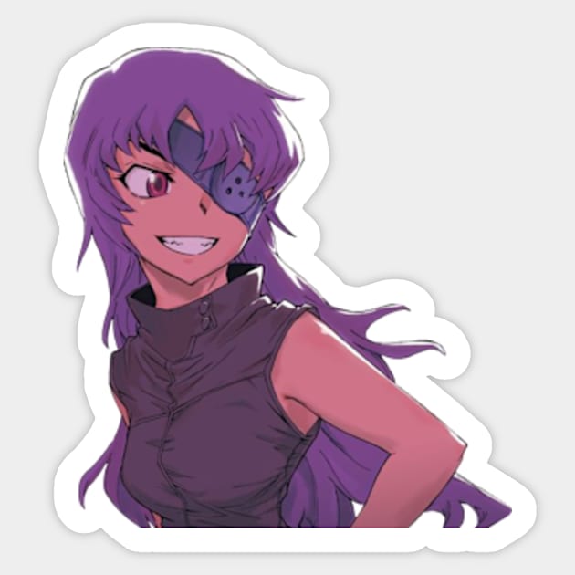 Minene Uryuu Sticker by katelin1